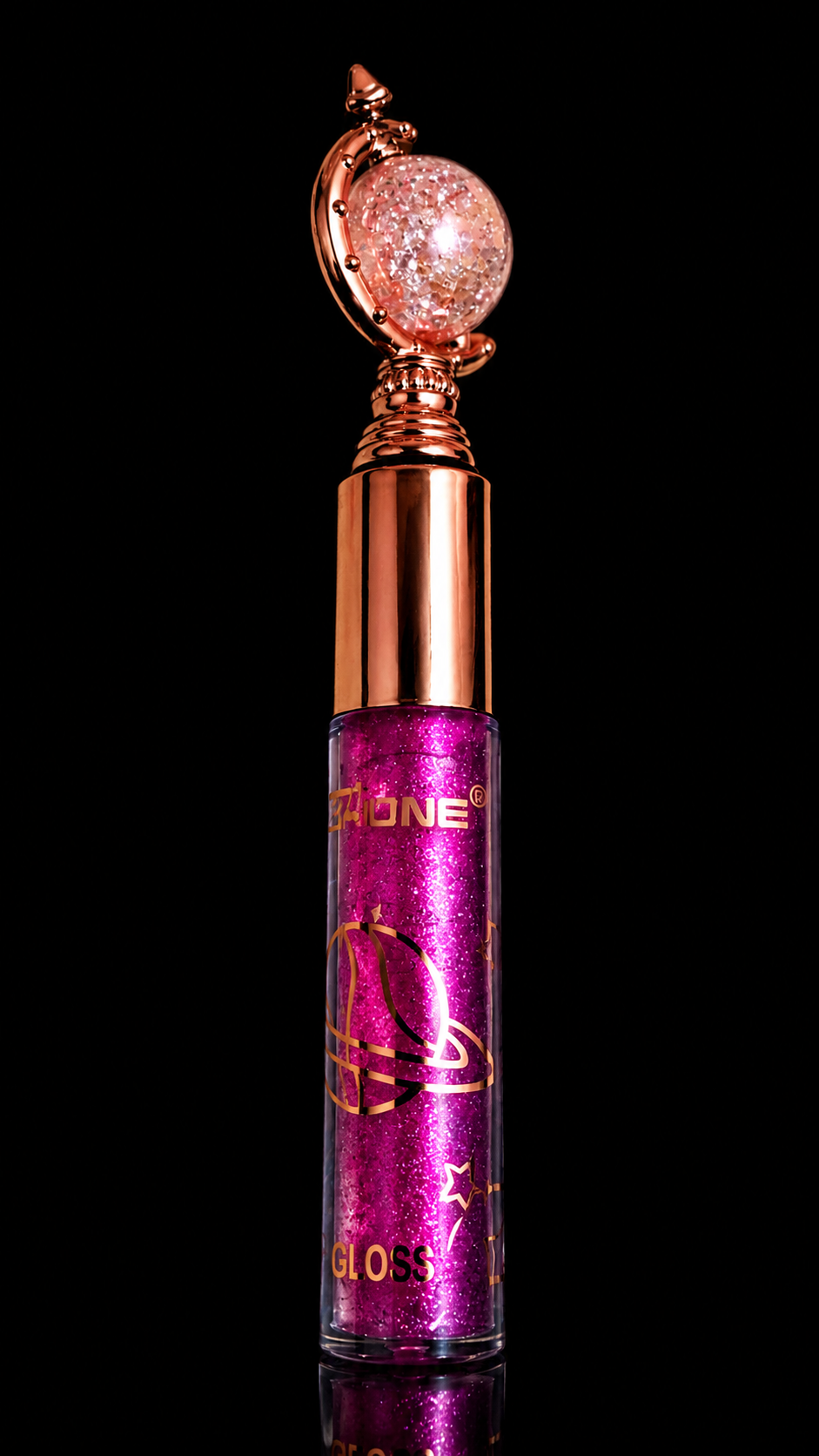 Crystal Glow Lip Gloss – Long Lasting Shimmer & Hydrating Shine