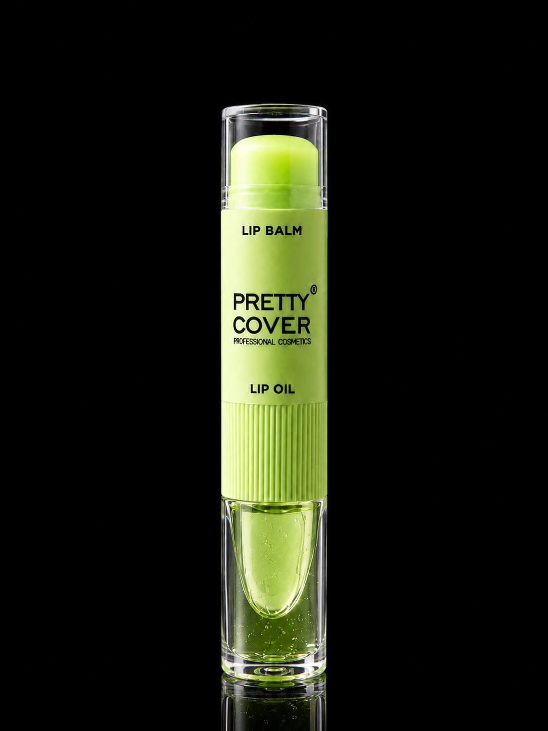 Pretty Cover 2-in-1 Lip Balm & Lip Oil – Hydrating Moisturizing Lip Care